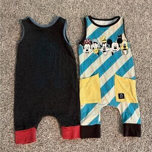 Disney Kids One Piece Bodysuit - Blue and Yellow
